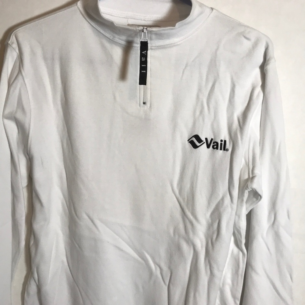 Zip mock neck